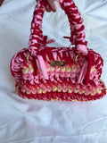 Pochette Louma Orange, Rose, Jaune et Rouge