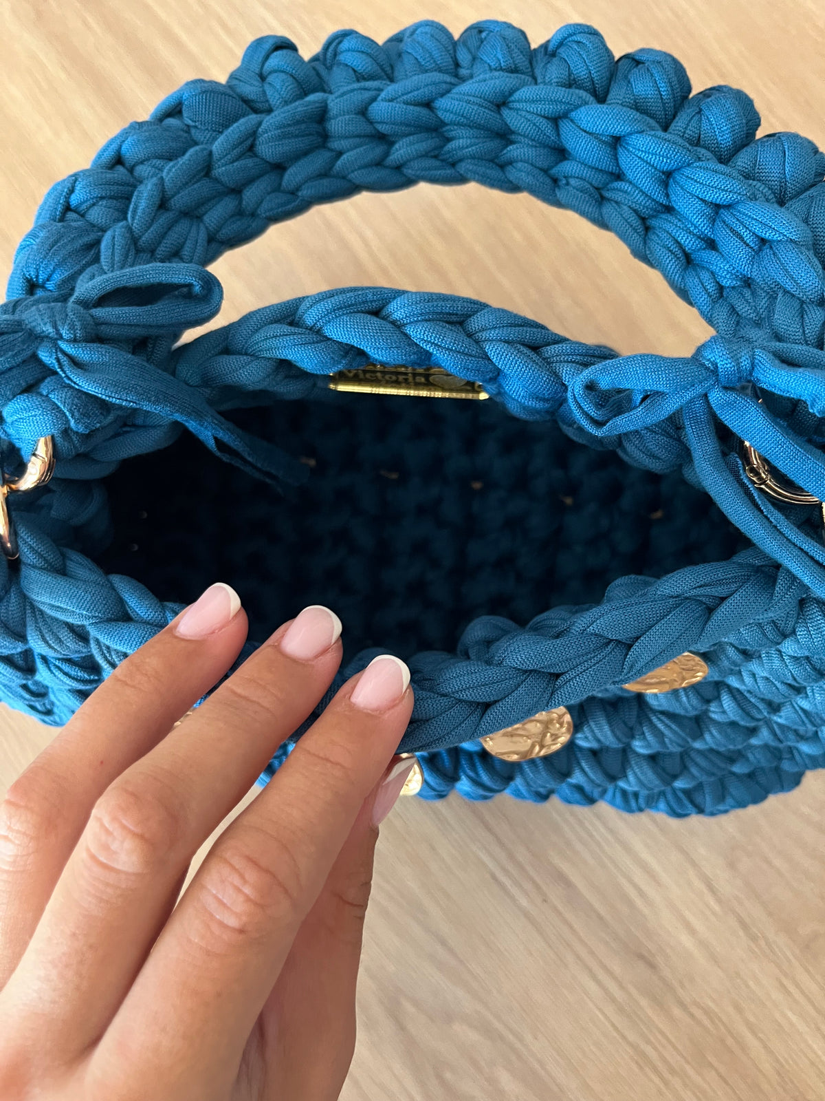 Le Cléo en Bleu paon