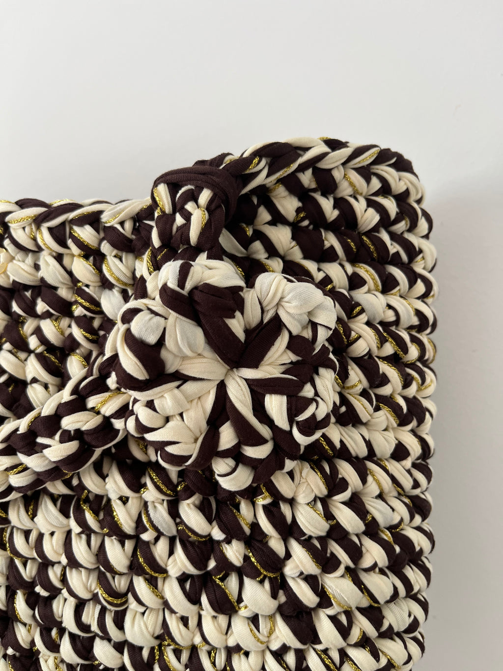 Sac à main Flora beige et marron