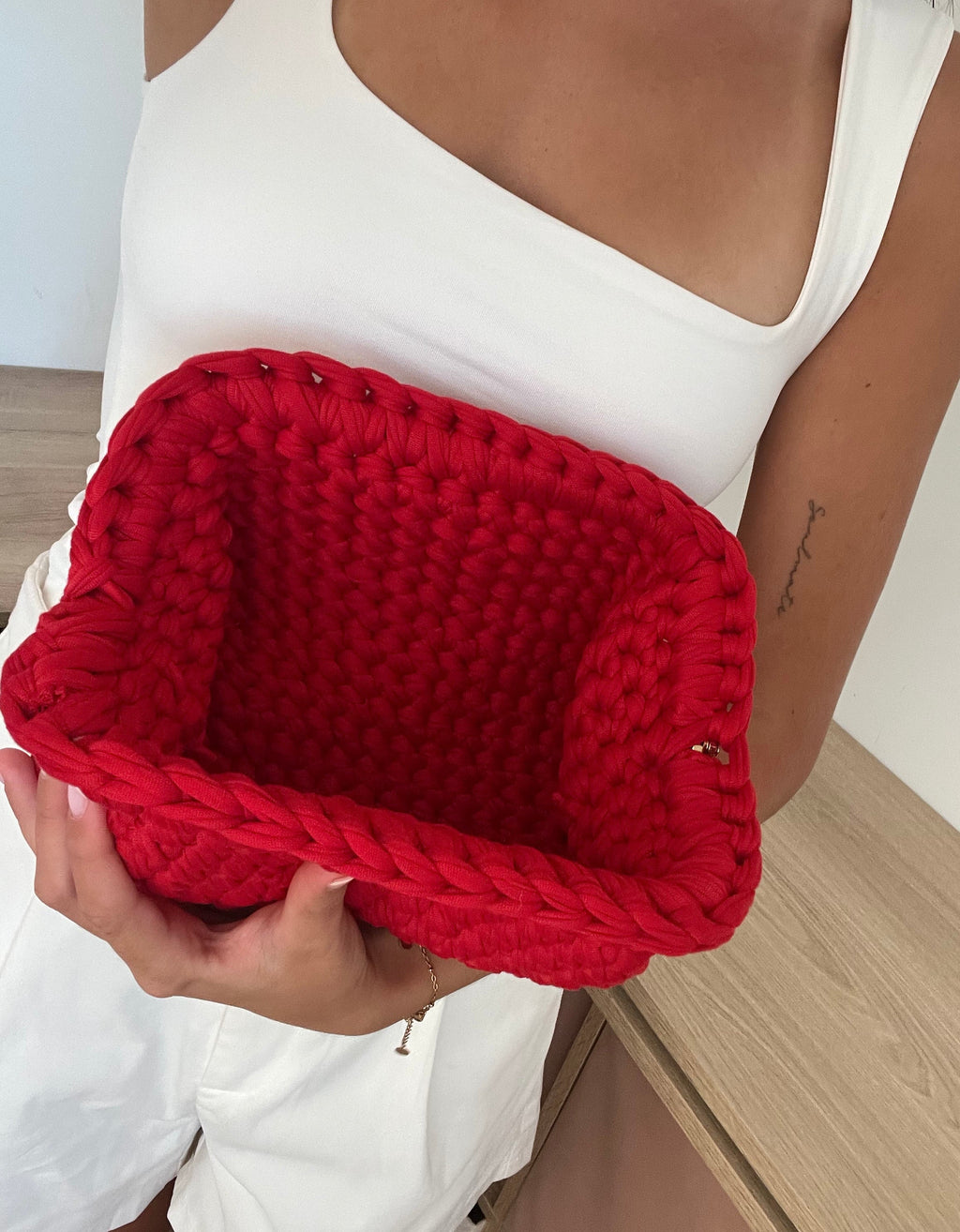 Pochette Louma Rouge