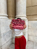 Dolce Vita bordeaux, rose et blanc ￼