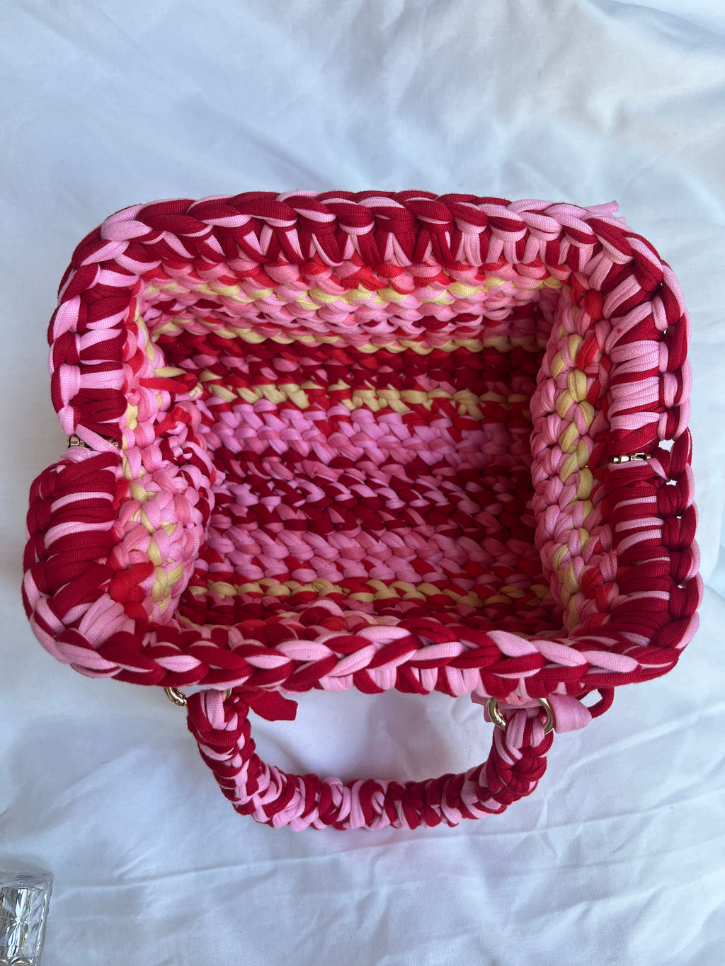 Pochette Louma Orange, Rose, Jaune et Rouge