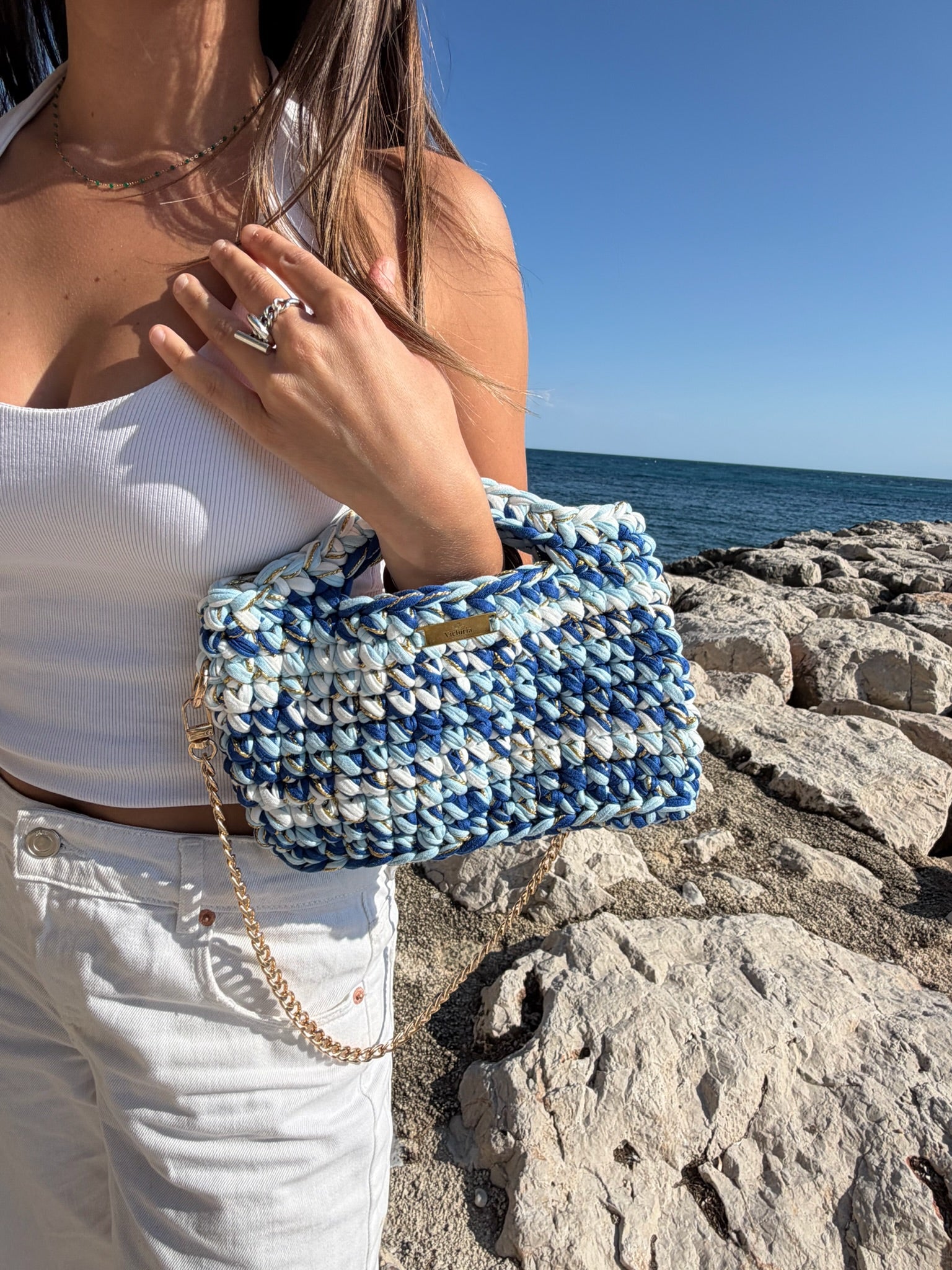 Sac Bandoulière Dolce Vita Bleu