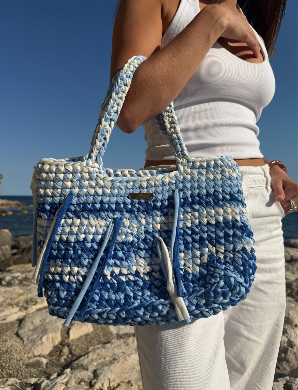 Sac Cabas Solène Bleu