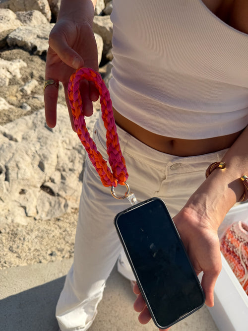 Cordon Bella Orange et Rose