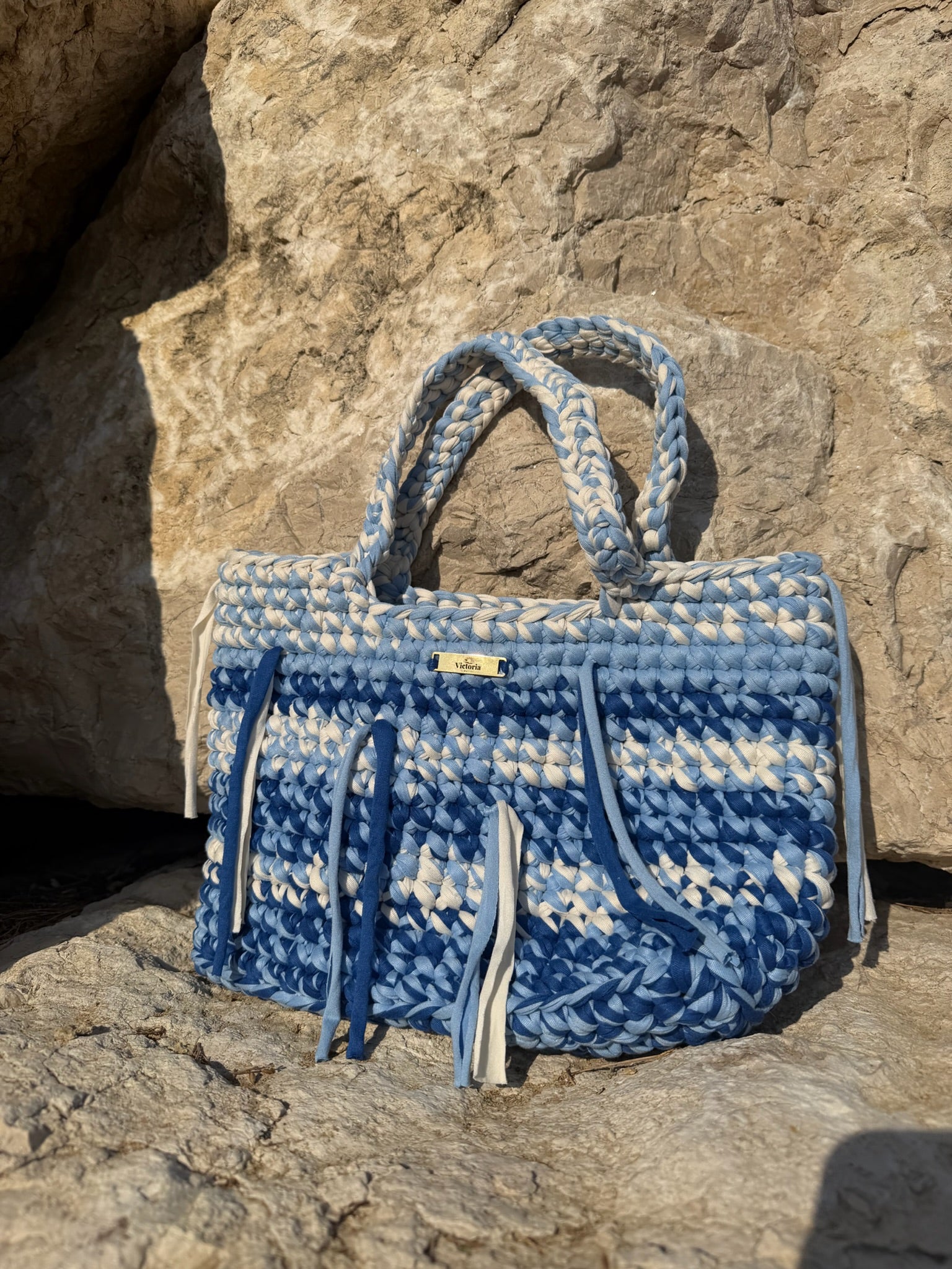 Sac Cabas Solène Bleu