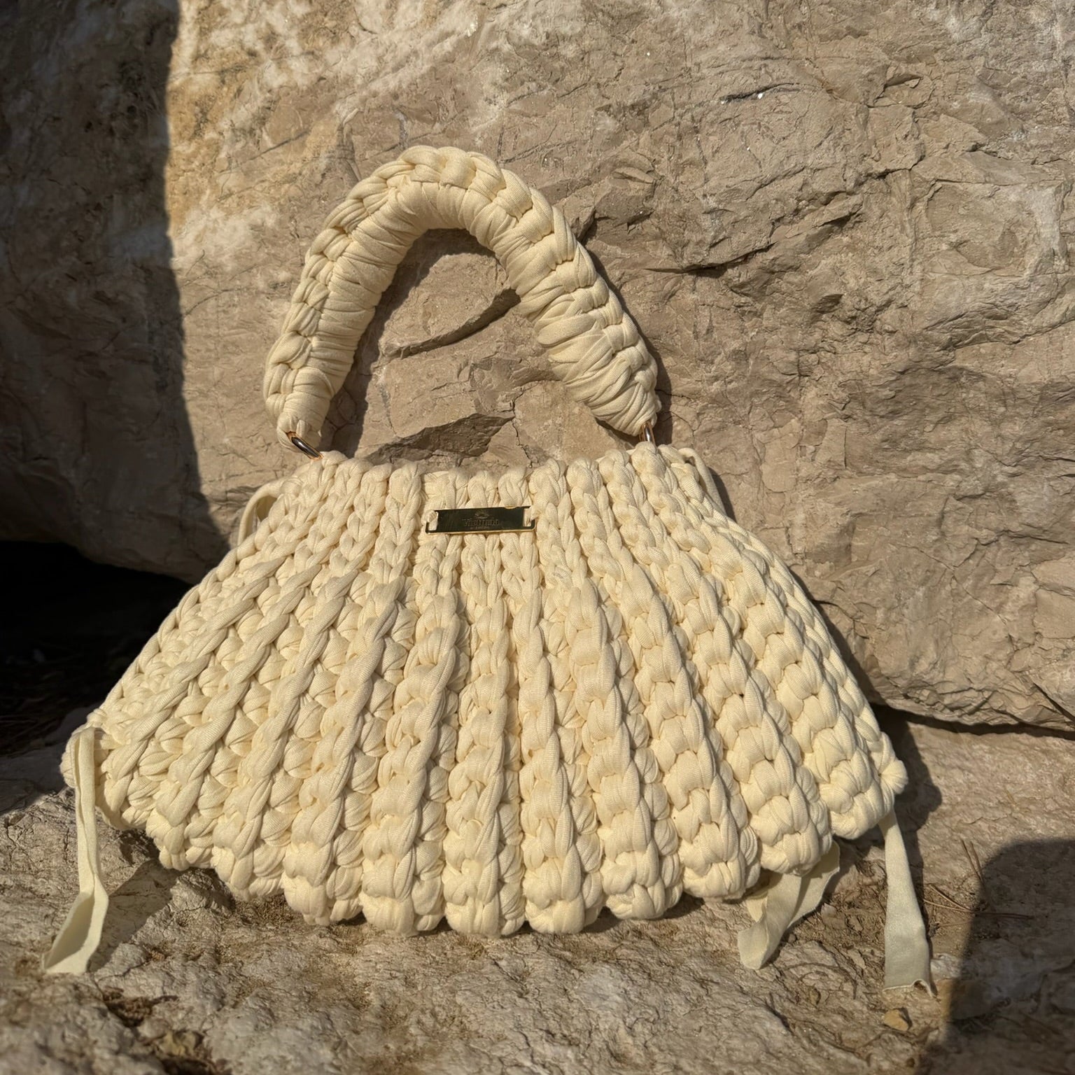 Sac à main Luna Blanc
