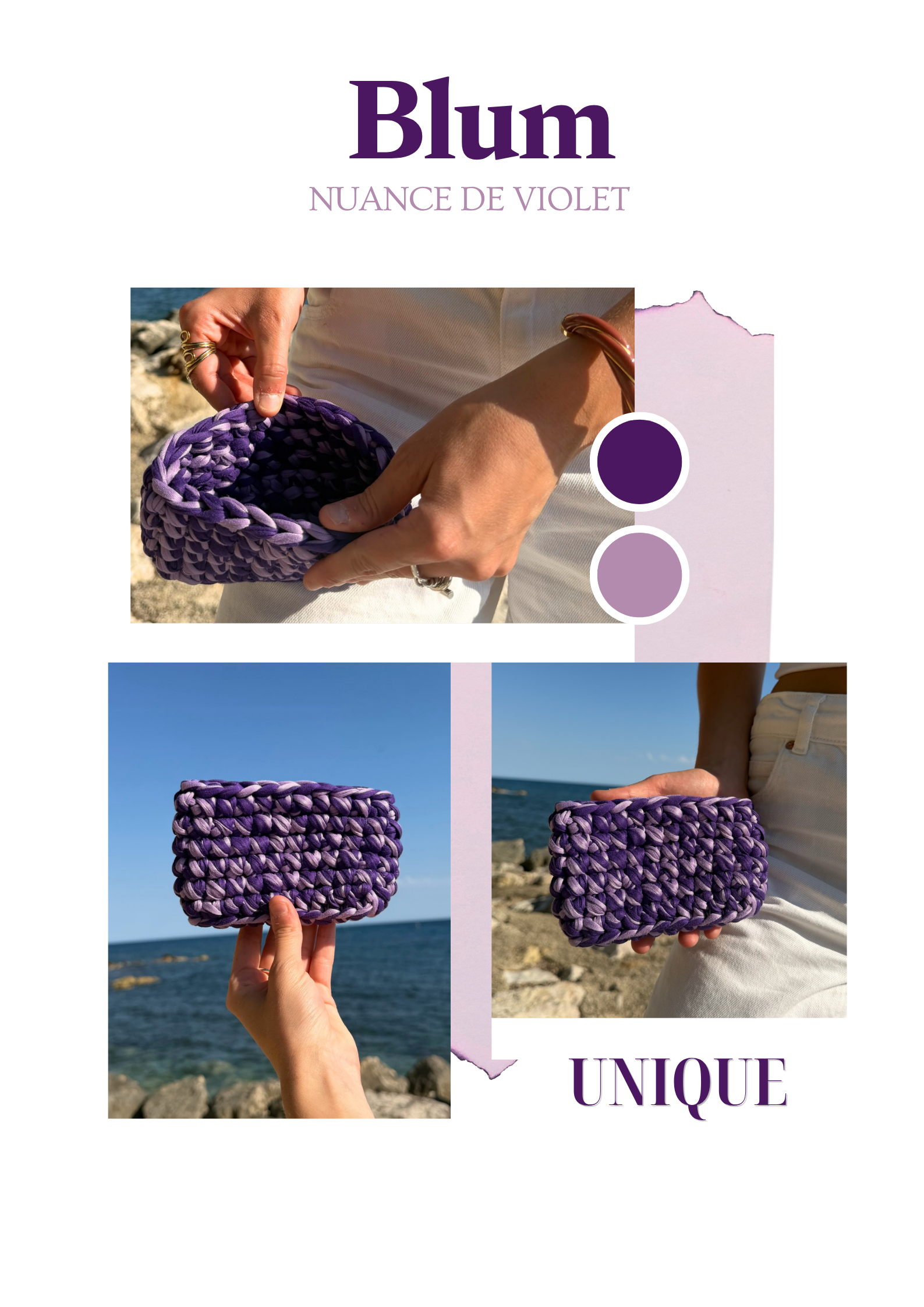Porte monnaie Blum Personnalisable