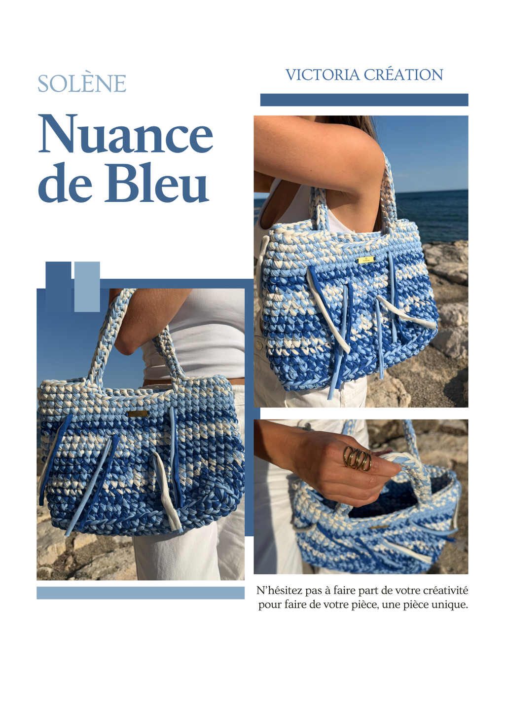 Sac Cabas Solène Personnalisable