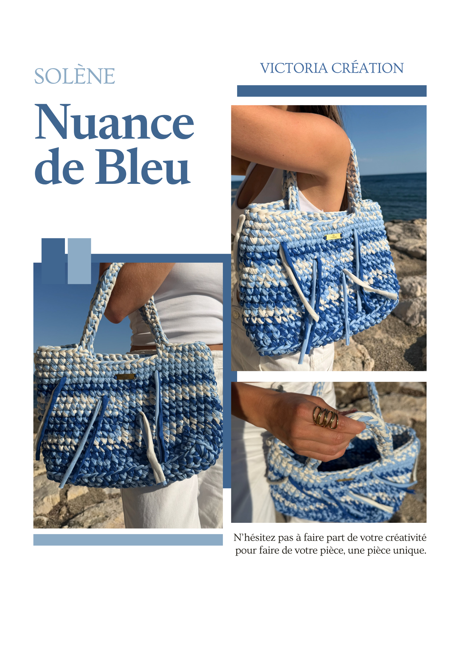 Sac Cabas Solène Personnalisable
