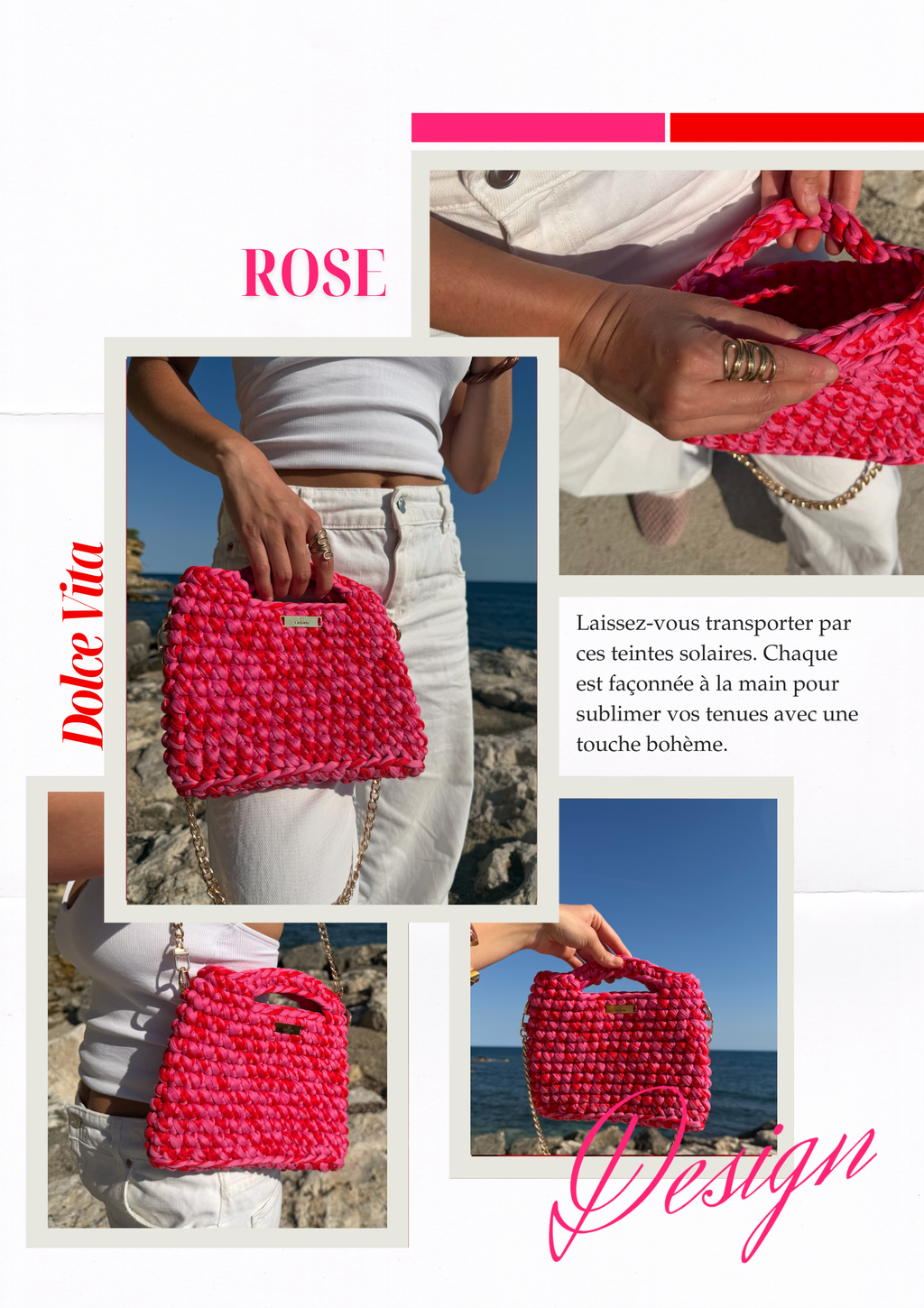 Sac Bandoulière Dolce Vita Personnalisable