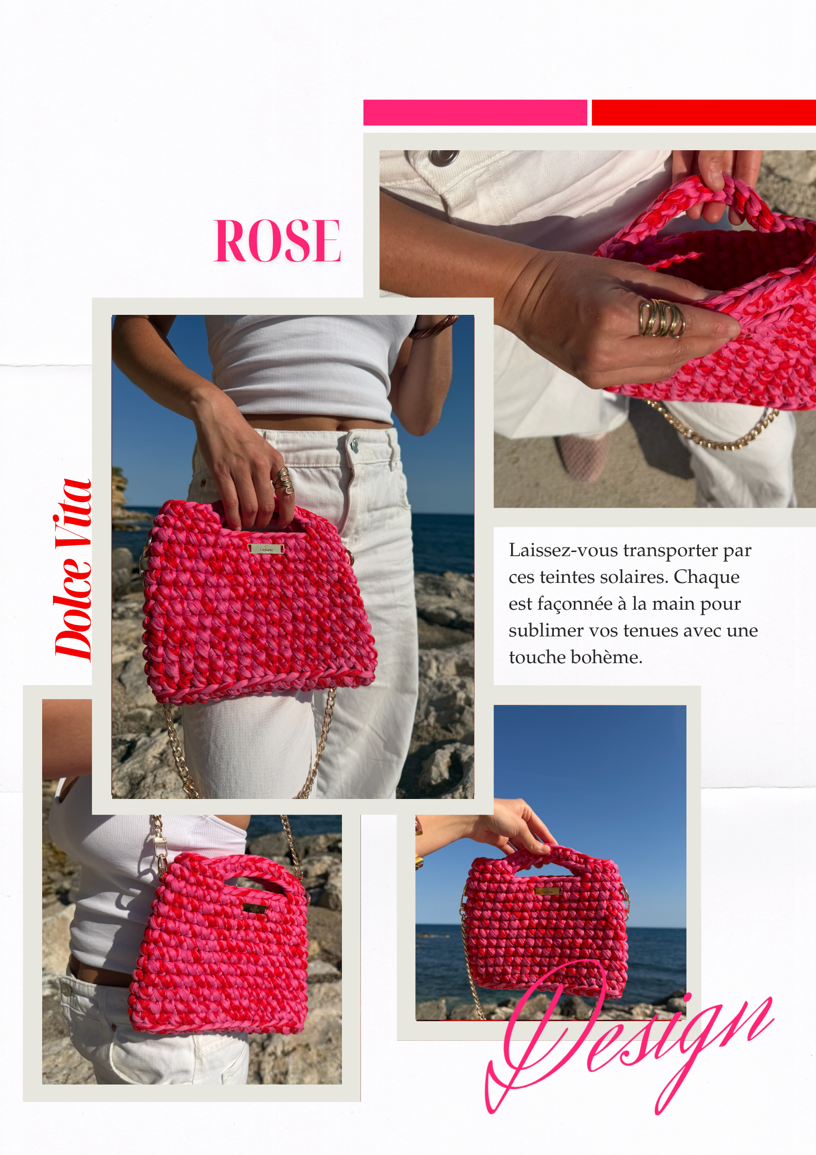 Sac Bandoulière Dolce Vita Personnalisable