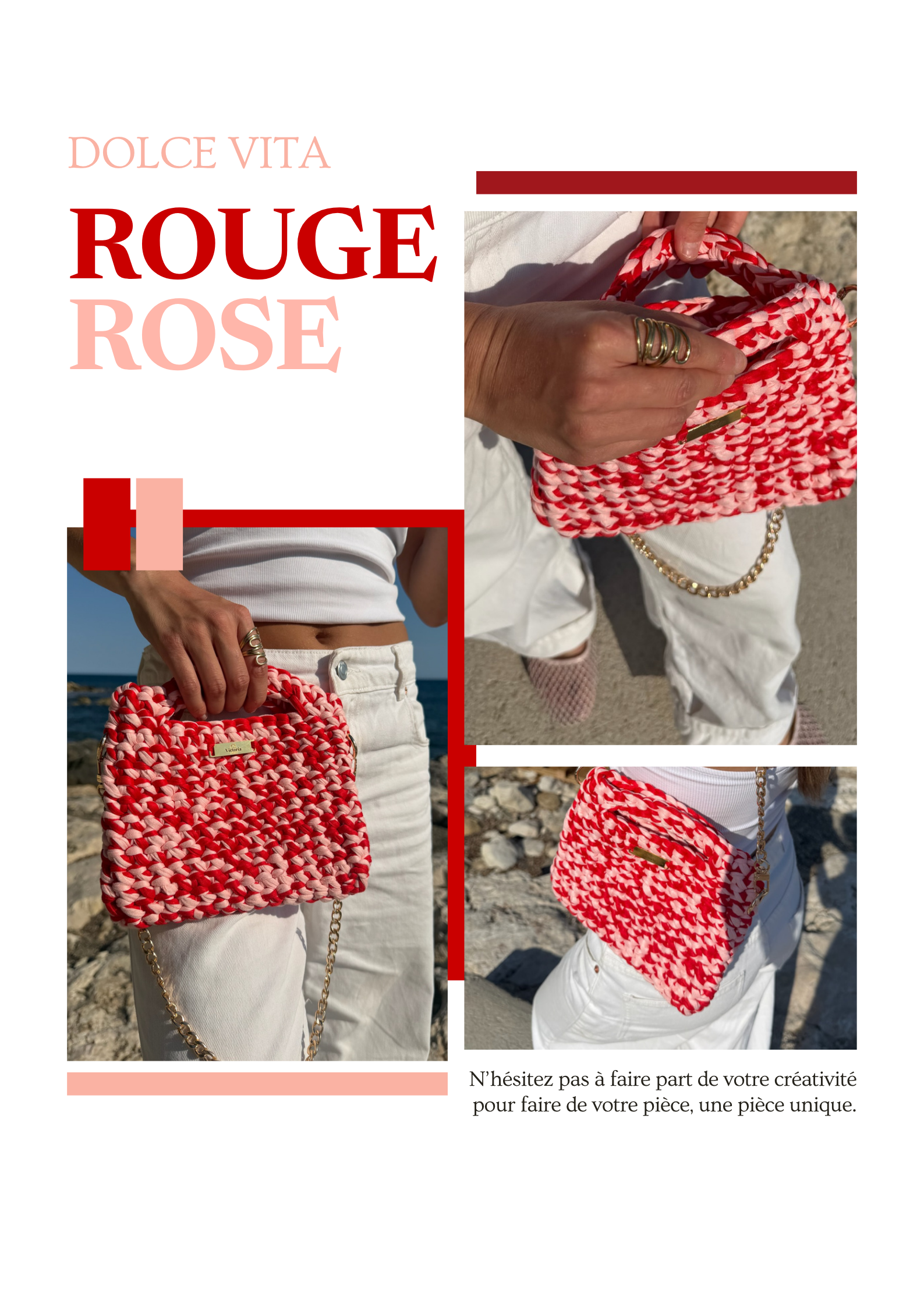 Sac Bandoulière Dolce Vita Personnalisable