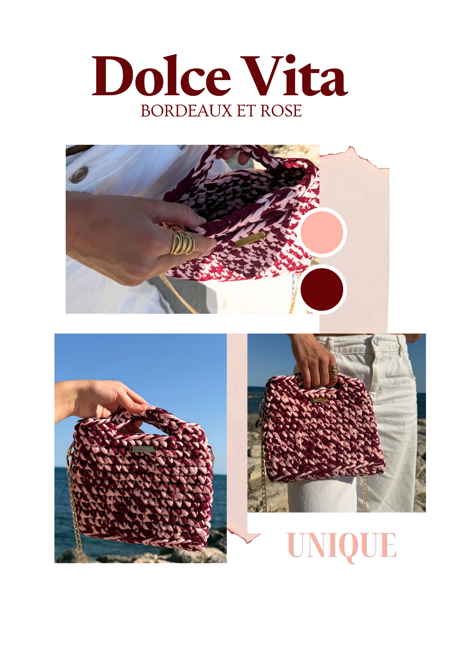 Sac Bandoulière Dolce Vita Personnalisable