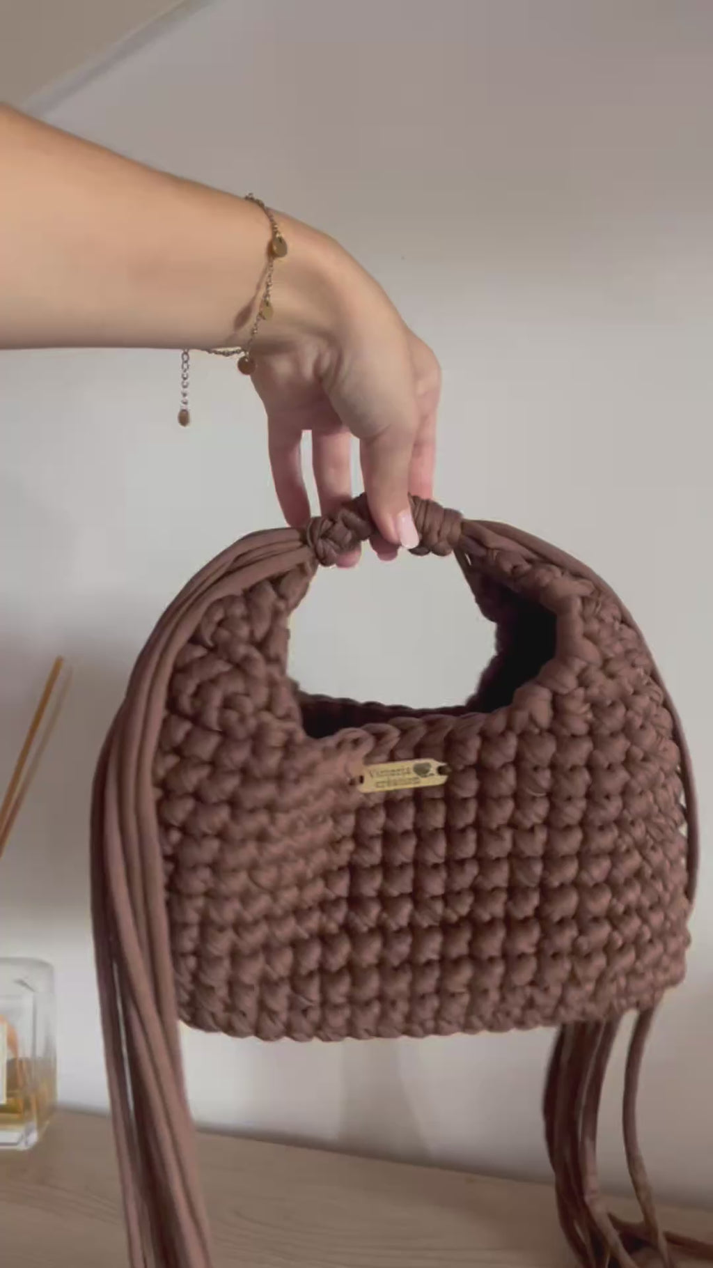 Sac à main Talya Marron