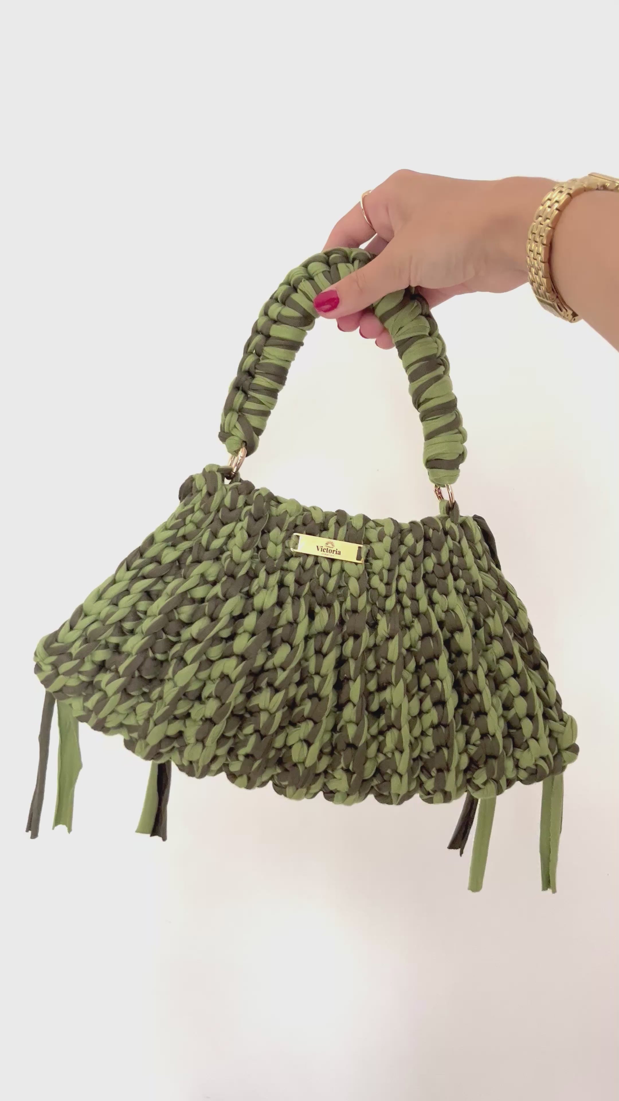 Sac a main Luna kaki