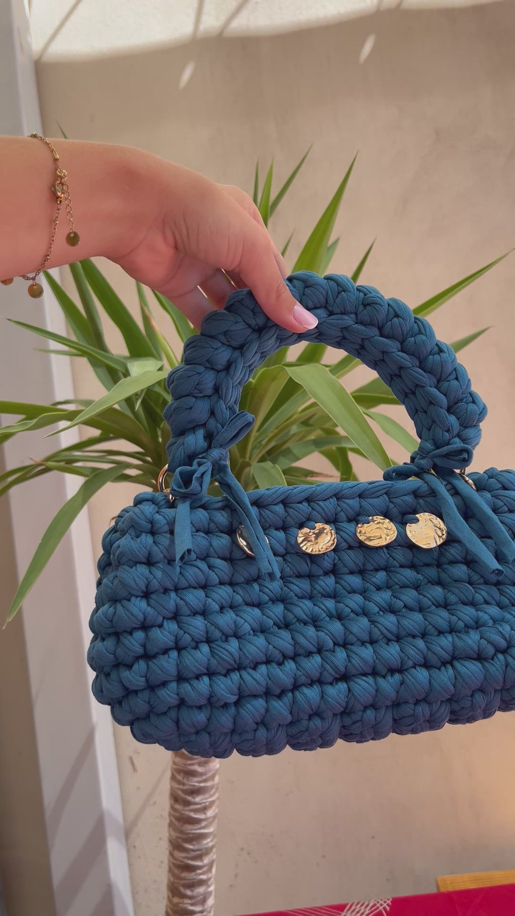 Le Cléo en Bleu paon