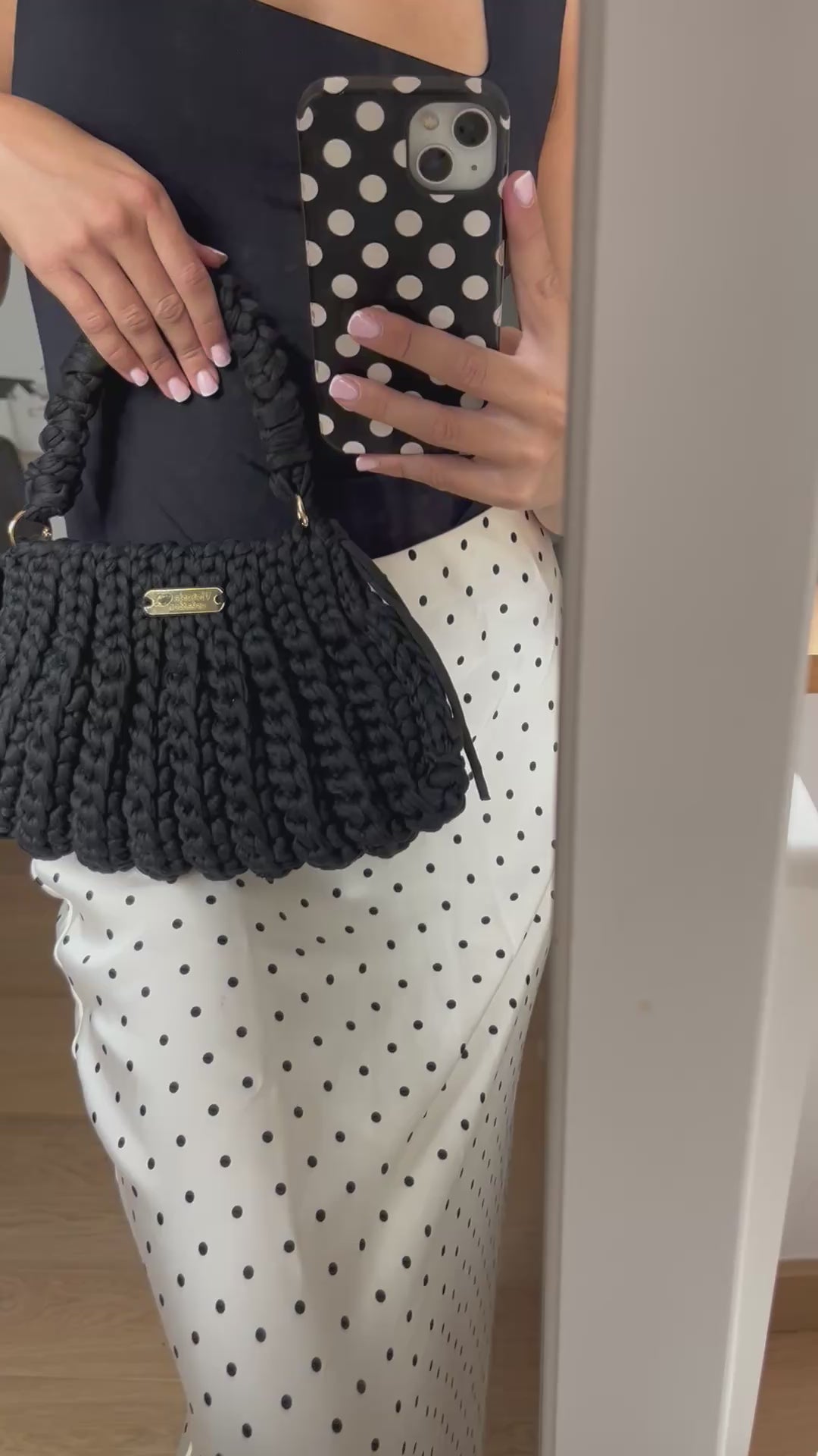 Sac à main Luna Noir